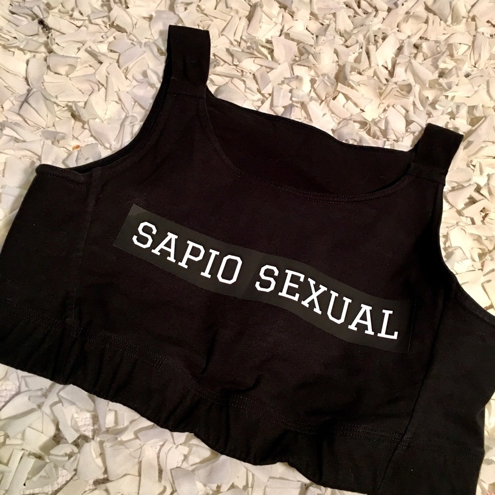 “Sapio Sexual” yoga/ workout tank top